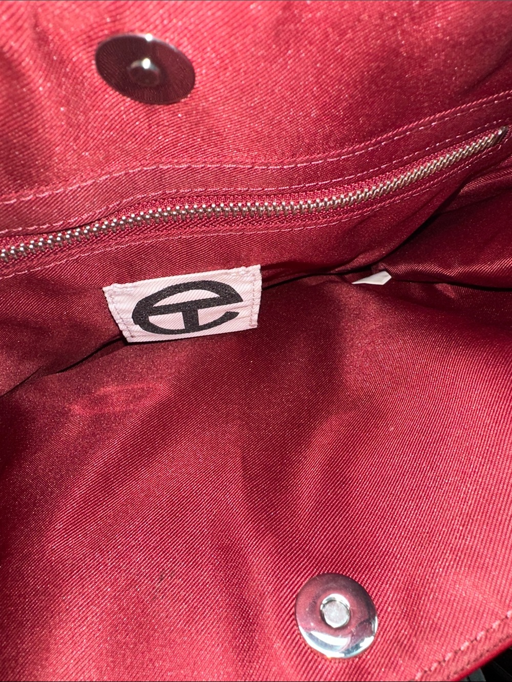 Telfar Shmedium Oxblood Bag - Picture 3 of 4